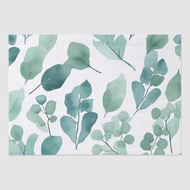 Eukalytusbecher Seidenpapier (Vorderseite)