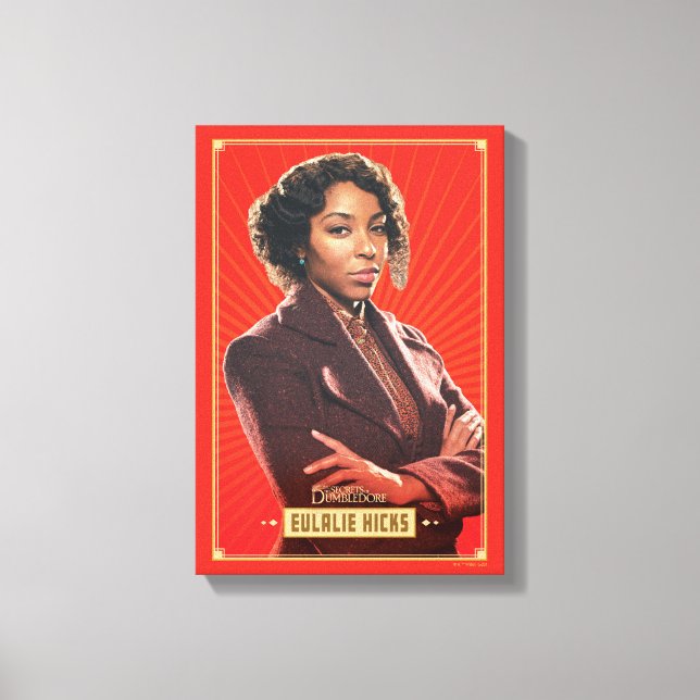 Eulalie Hicks Character Graphic Leinwanddruck (Vorderseite)
