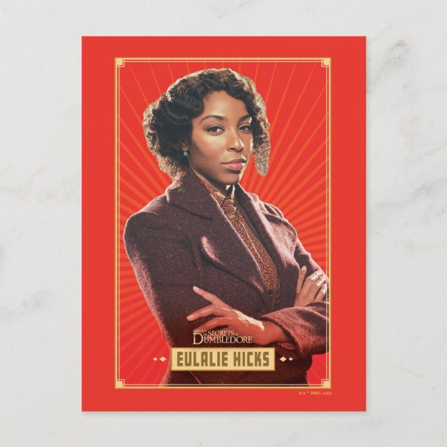Eulalie Hicks Character Graphic Postkarte (Vorderseite)