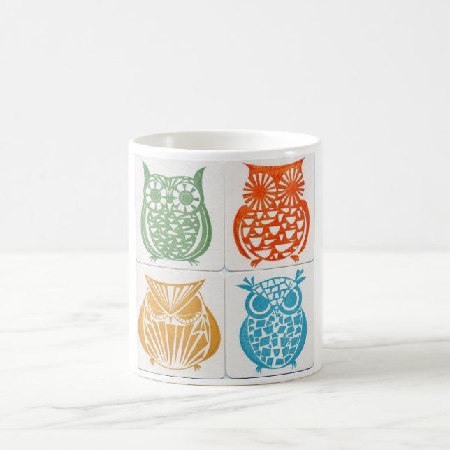 Eule5 Tasse (Mittel)