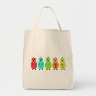 Eule ausgerichtete Bio Tasche
