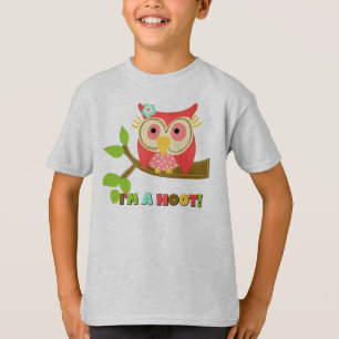 Eule bin ich ein Schrei T-Shirt