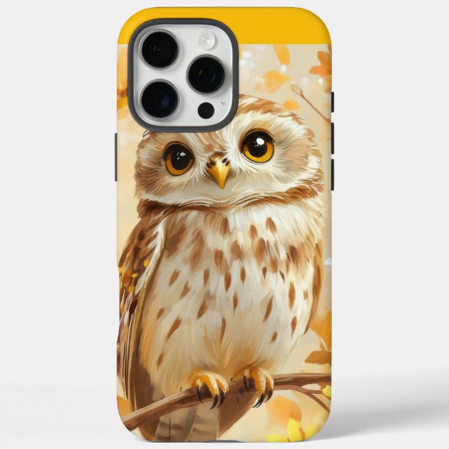 Eule  Case-Mate iPhone hülle (Rückseite)