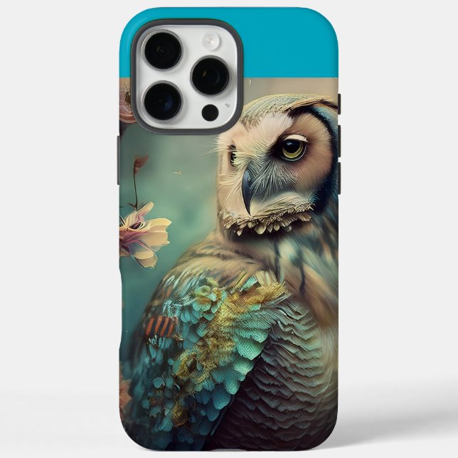 Eule  Case-Mate iPhone hülle (Rückseite)