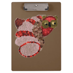 Eule-Clipboard Klemmbrett