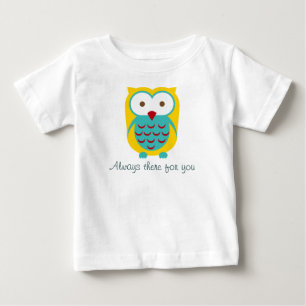 Eule, die inspirierend Kleidung Baby Onsies T-shirt
