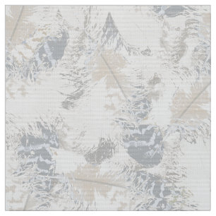 Eule Feathers, grau, beige und blau, Vogel, Licht, Stoff