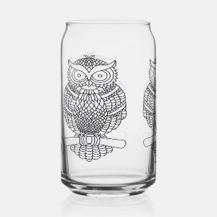 Eule - Glasdose Dosenglas