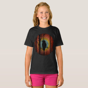 EULE IM WALDWALD T-Shirt