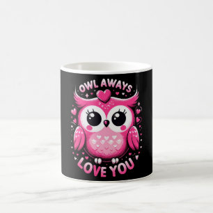 Eule immer Liebe Sie - Valentinstag Kaffeetasse