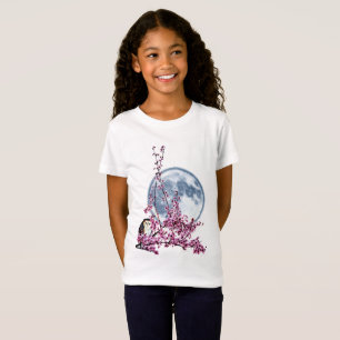 Eule in Pflaumenbaum T-Shirt