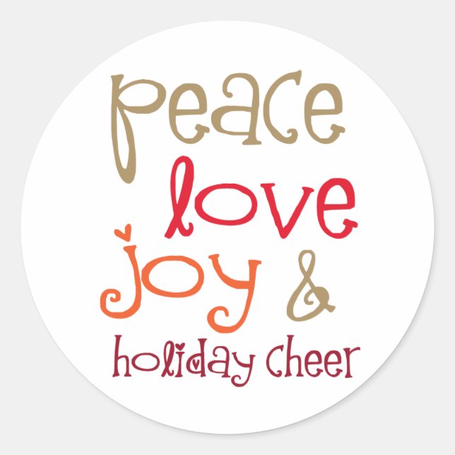 Eule in Weihnachtsmannmütze Runder Aufkleber (Vorderseite)