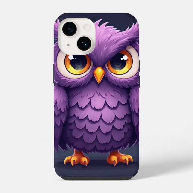 Eule iPhone Hülle (Rückseite)