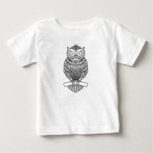 Eule (klassisch) - Baby T-Shirt