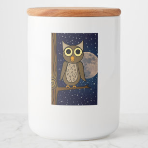 Eule Lebensmitteletikett