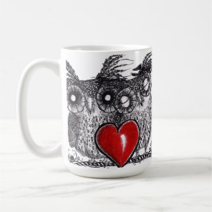 Eule liebt dich für immer Tasse