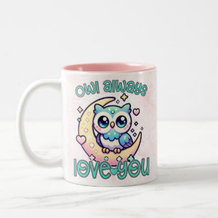 Eule liebt dich immer Tasse