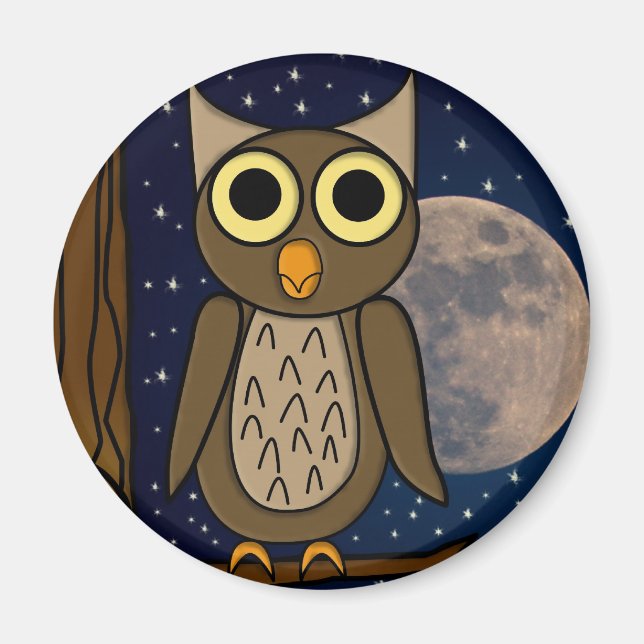 Eule Magnet (Vorne)