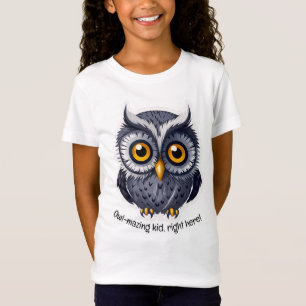 Eule-mazing-Kind, genau hier! v2  Girl-T - Shirt