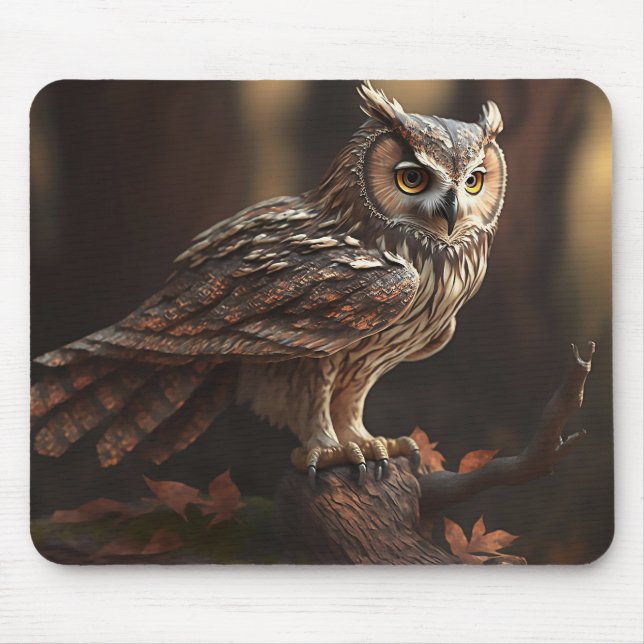 "Eule" Mousepad (Vorne)
