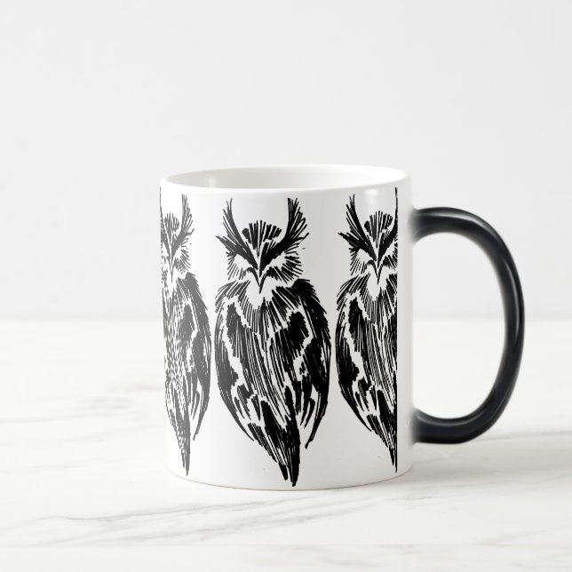 Eule-O-rama!  Verwandelnde Eulen, Eulen, Verwandlungstasse (Rechts)