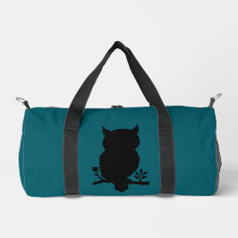 Eule - Scherenschnitt Duffle Bag