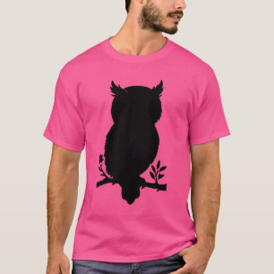 Eule - Scherenschnitt T-Shirt