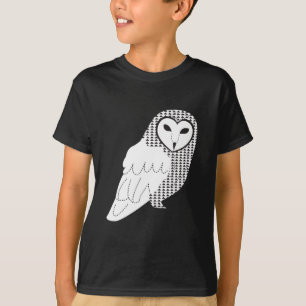 Eule scherzt T - Shirt