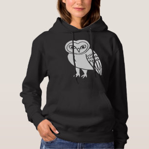 Eule  Schleiereulen Niedliche Weiße Vogel Geist Ti Hoodie