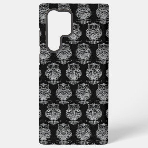 Eule (schwarz) - Samsung Case Galaxy Hülle