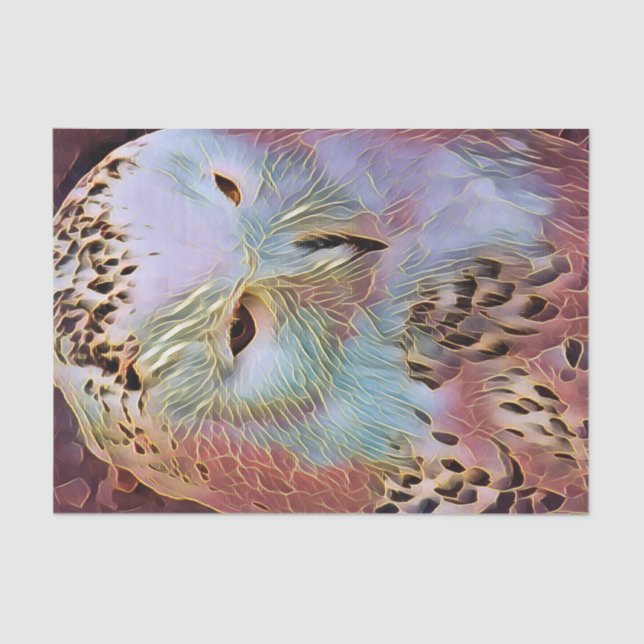 EULE SEIDENPAPIER (Vorderseite)