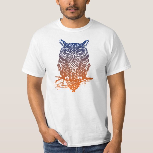 Eule T-Shirt (Vorderseite)