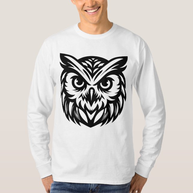 Eule T-Shirt (Vorderseite)