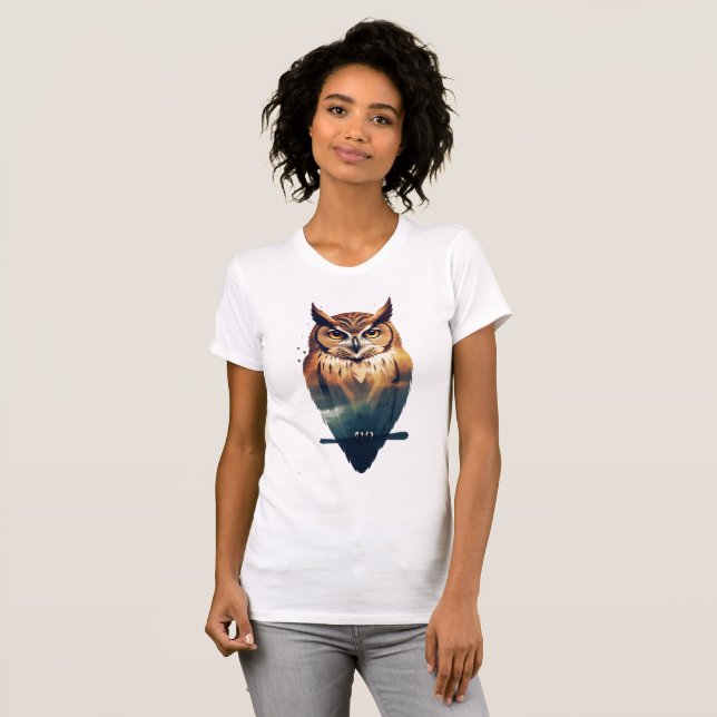Eule T-Shirt (Vorne ganz)