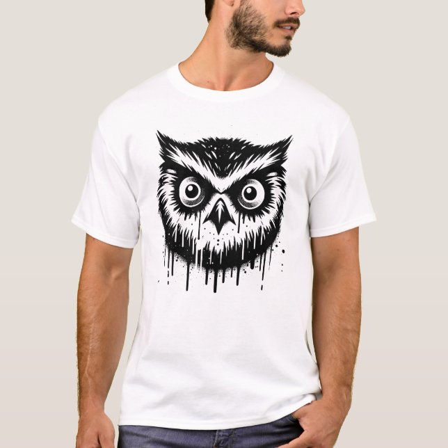 Eule T-Shirt (Vorderseite)