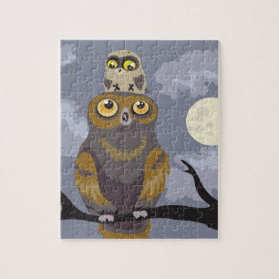 Eule und Baby~puzzle Puzzle
