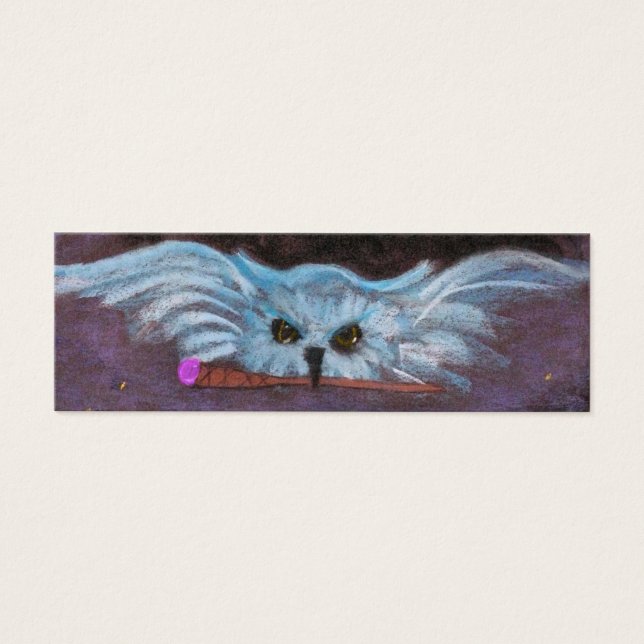 Eule und Zauberstab (Vorderseite)