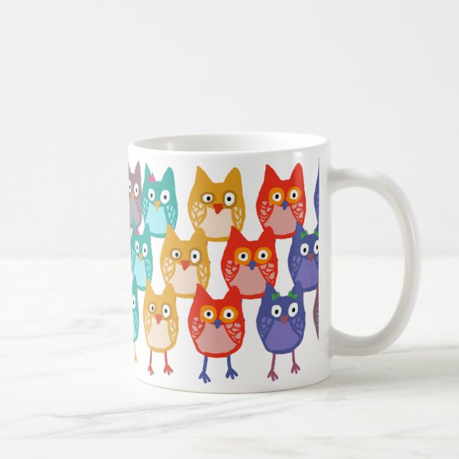 Eule von uns Tasse #2 (Rechts)