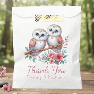 Eule Wald Boho Rustikale Landhochzeit Danke Geschenktütchen