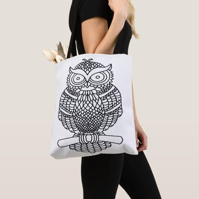 Eule (weiß) - Tote (Von Nahem)