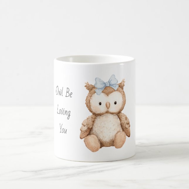 Eule wird dich lieben kaffeetasse (Mittel)