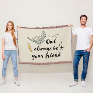 Eule wird immer dein Freund sein Decke