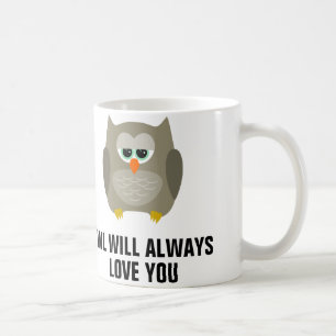Eule wird immer Liebe Sie, Kaffee-Tassen Kaffeetasse