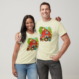 Eulen-Bauern T-Shirt
