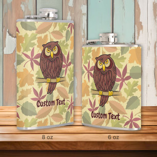 Eulen-Carton-Flasche Flachmann