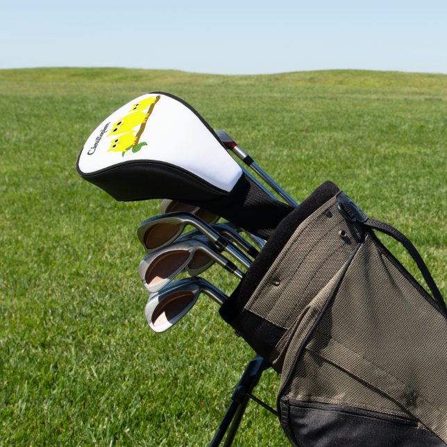 Eulen-Design personalisiert Golf Headcover (In SItu)