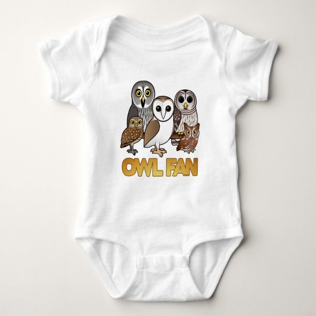 Eulen-Fan T-Shirt (Vorderseite)
