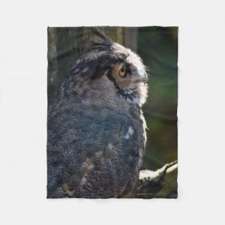 Eulen-Fleece-Decke Fleecedecke