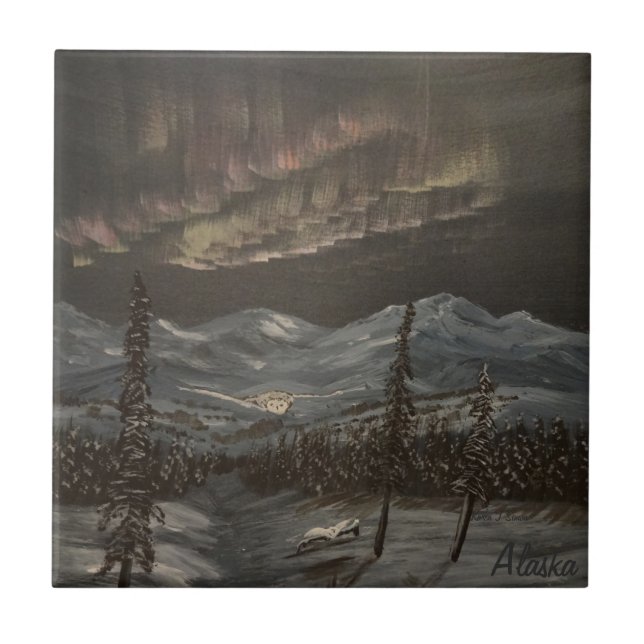 Eulen-Flug Fliese (Vorderseite)