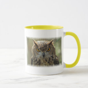 Eulen-Foto-Kaffee-Tasse Tasse